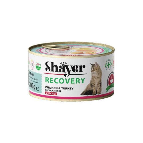 سوپ ریکاوری مرغ و بوقلمون شایر گربه 2۰۰ گرمی